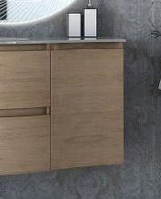 Шкафчик подвесной Cezares с одной распашной створкой, правосторонний, Rovere tabacco, 34x40x55, 54835